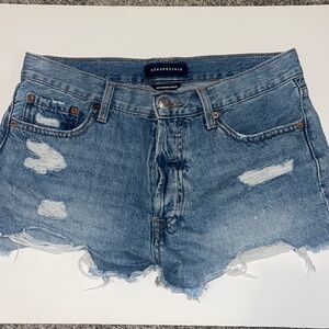 Aeropostale Boyfriend Jean Shorts
